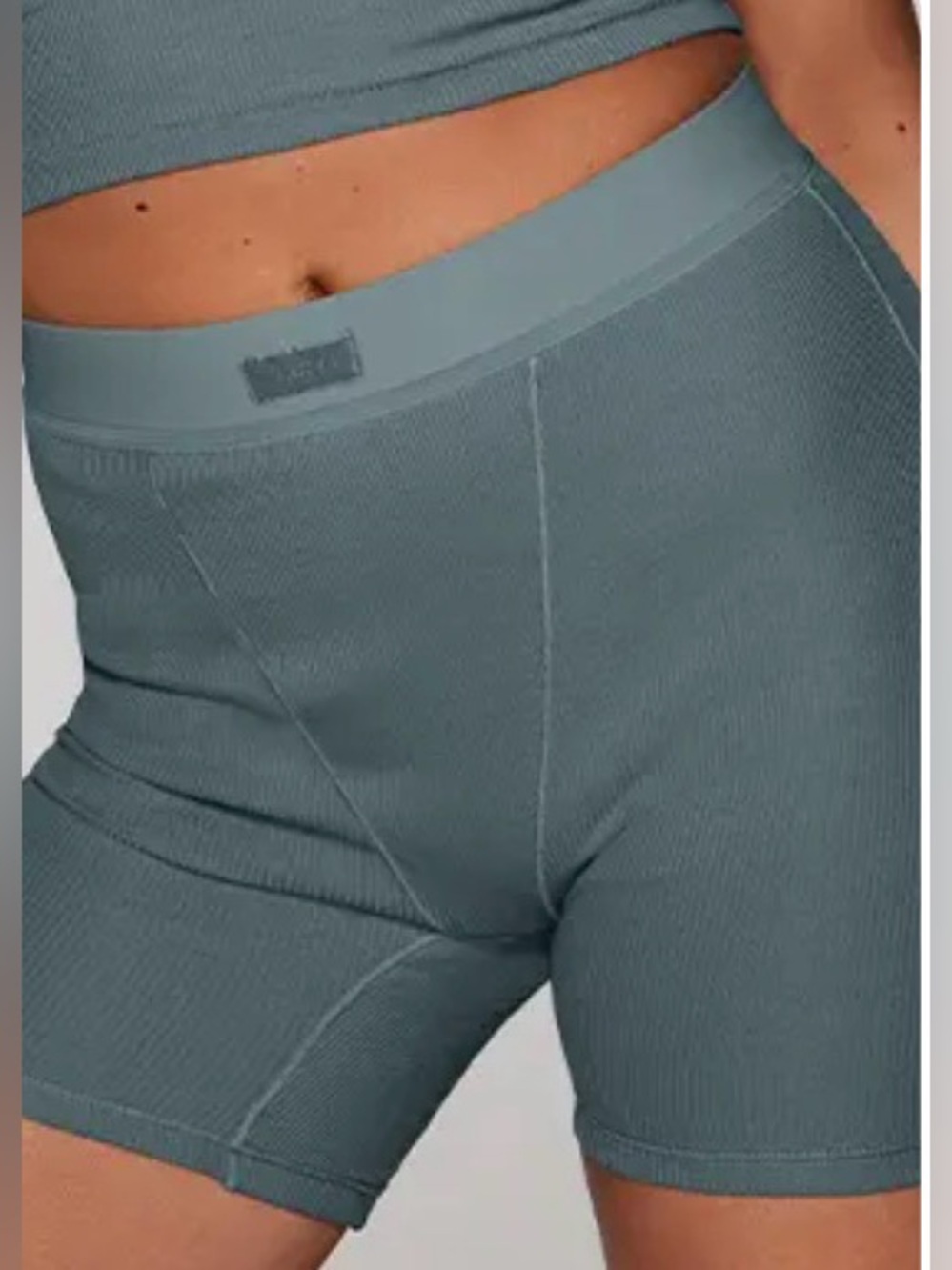 SKIMS cotton Rib boxer in medium